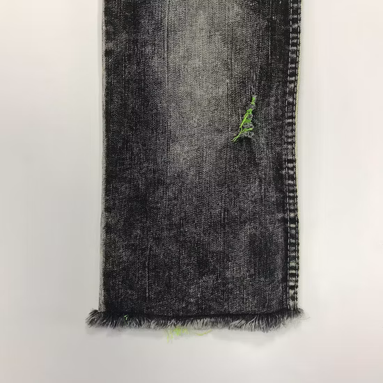 Telas rotas materiales de bambú de los pantalones vaqueros del dril de algodón del estiramiento de la tela cruzada del spandex del algodón del algodón
