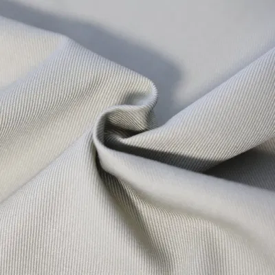 Tejido 100% de algodón con tejido flocado recubierto ignífugo para ropa de trabajo